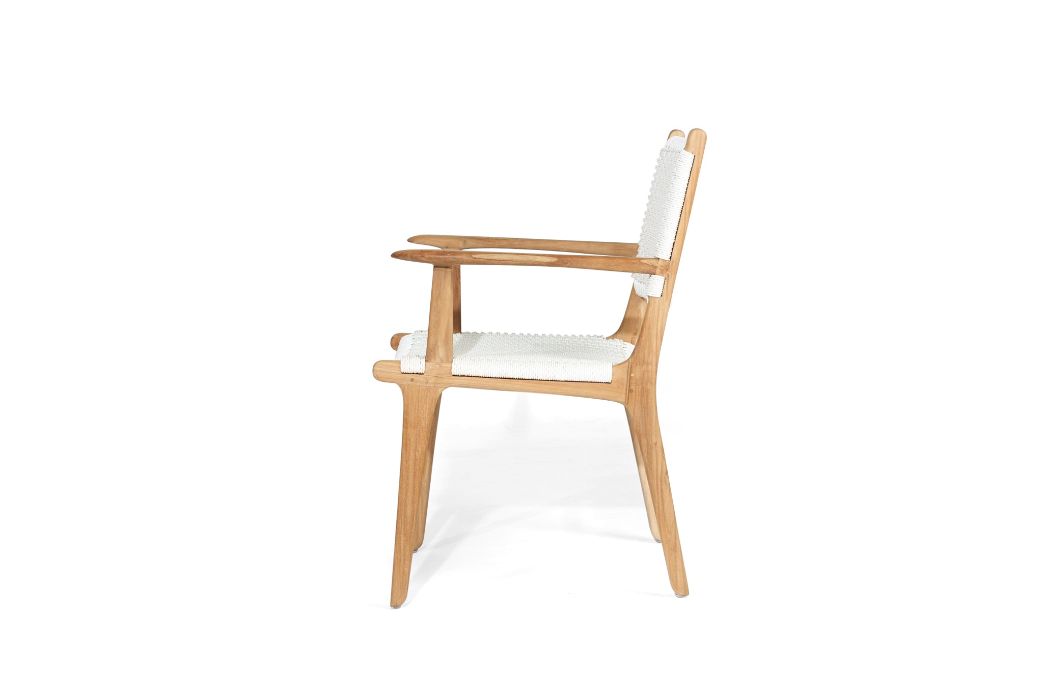 Cronulla Indoor/Outdoor Armchair – White (Close Weave)