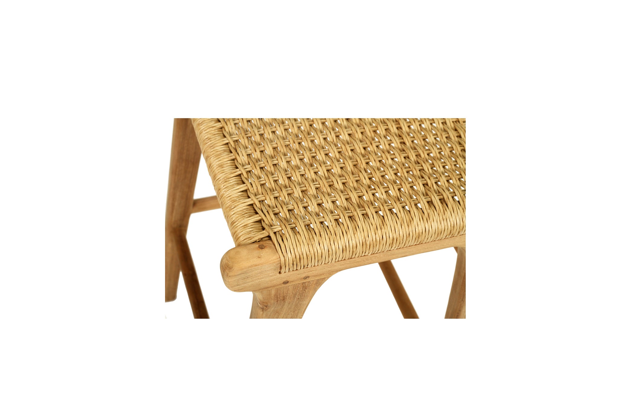 Cronulla Indoor/Outdoor Backless Counter Stool – Sand (Close Weave)