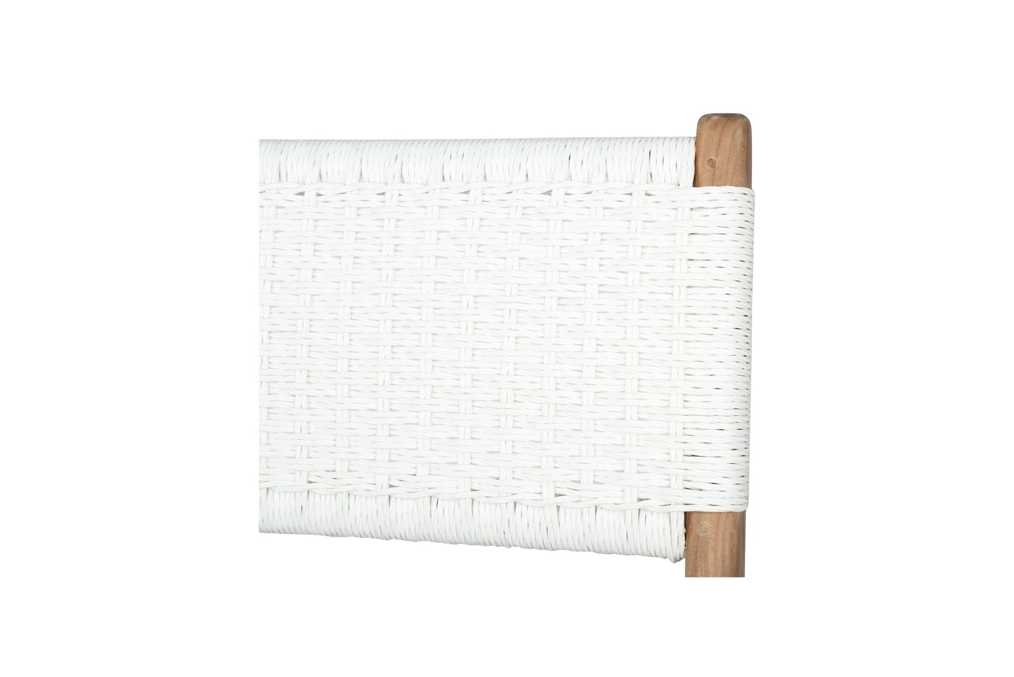 Cronulla Indoor/Outdoor Bar Stool – White (Close Weave)
