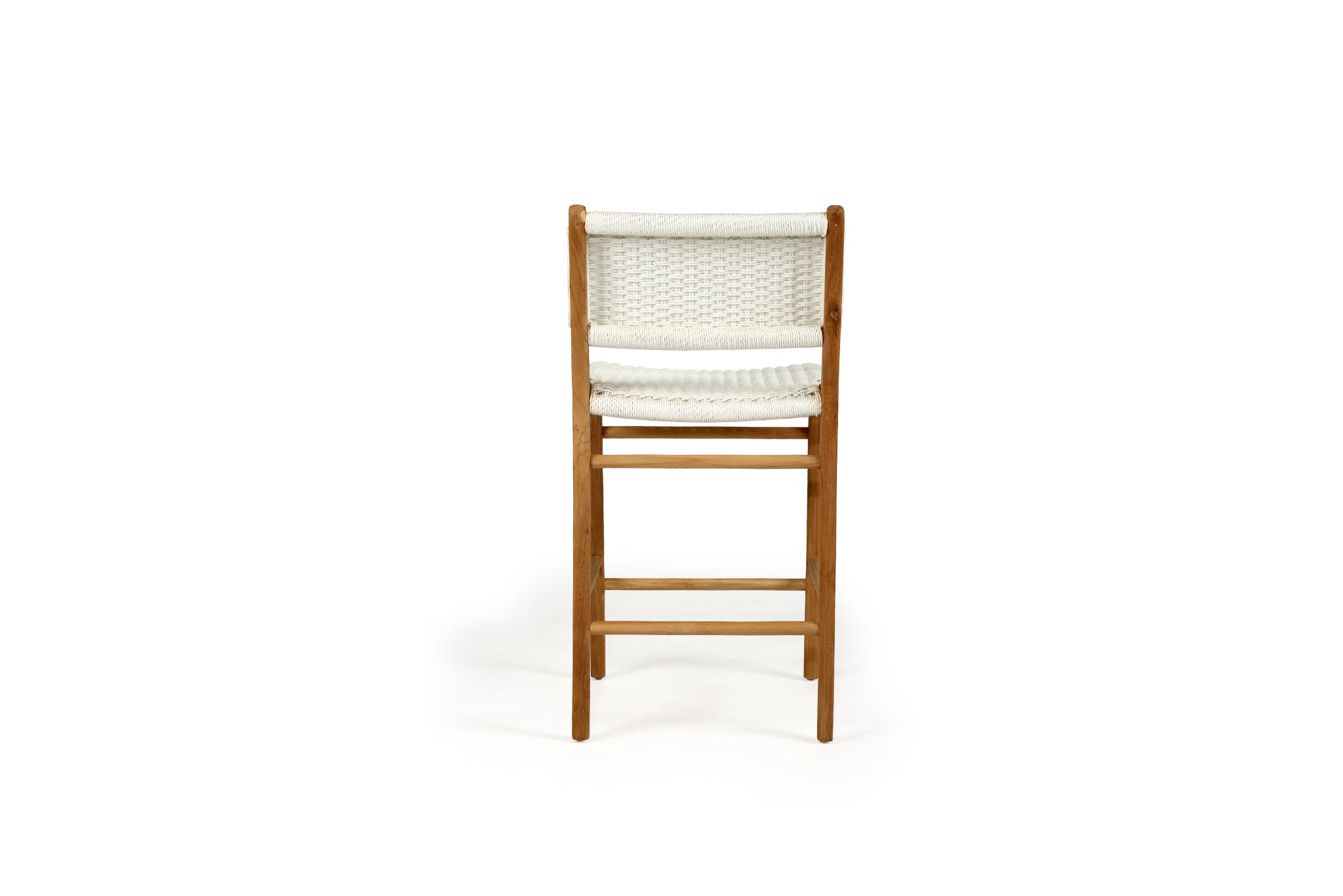 Cronulla Indoor/Outdoor Counter Stool – White (Close Weave)