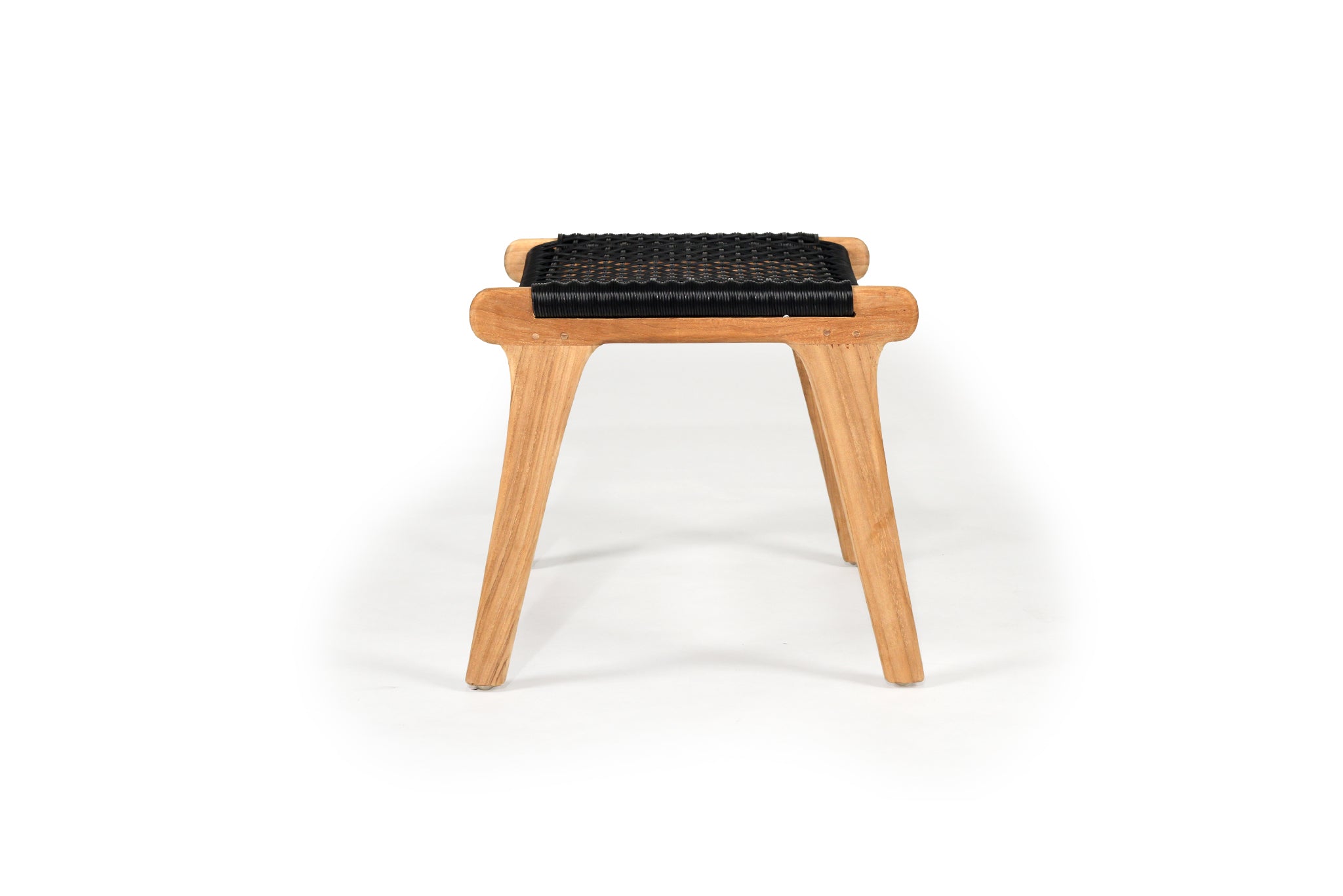 Cronulla Indoor/Outdoor Lazy Chair Ottoman – Black