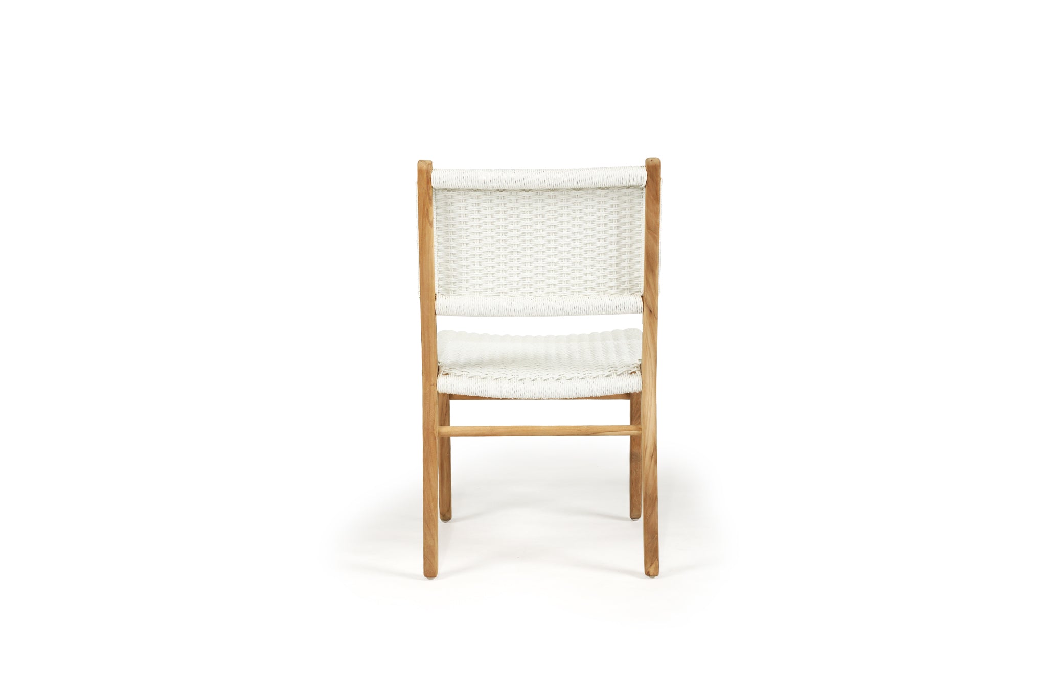 Cronulla Indoor/Outdoor Dining Chair – White (Close Weave)