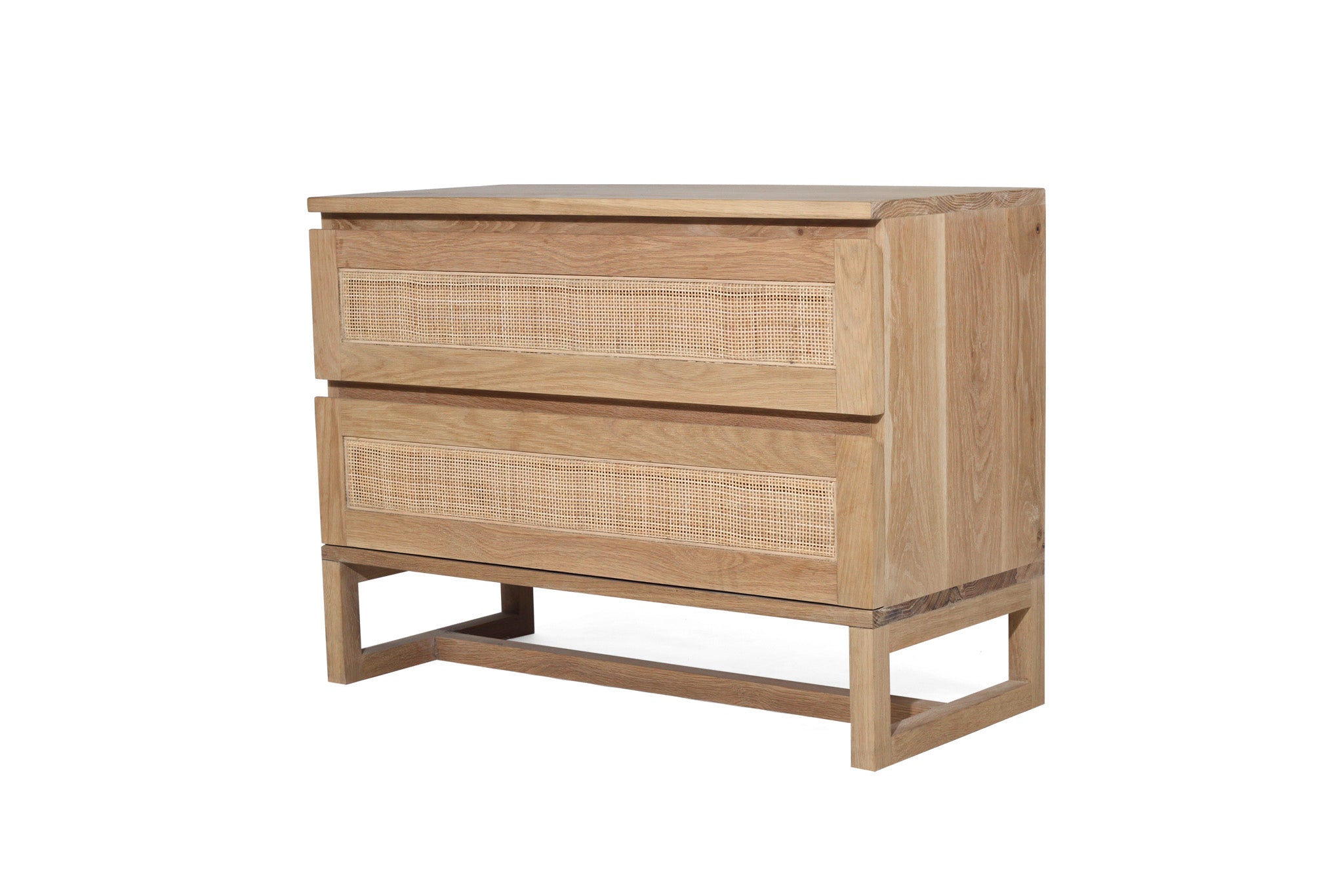 Dover American Oak Bedside Table – 90cm