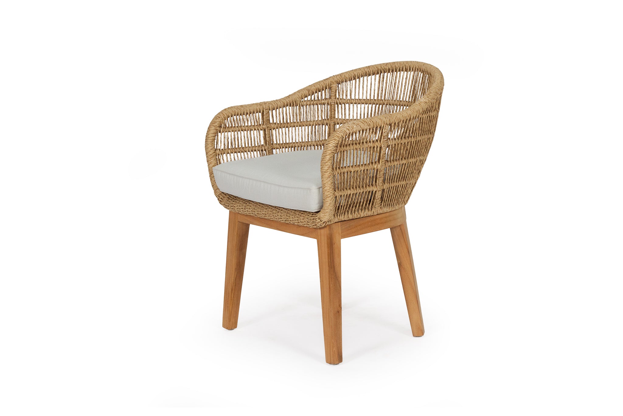 Dunbar Indoor/Outdoor Arm Chair – Natural