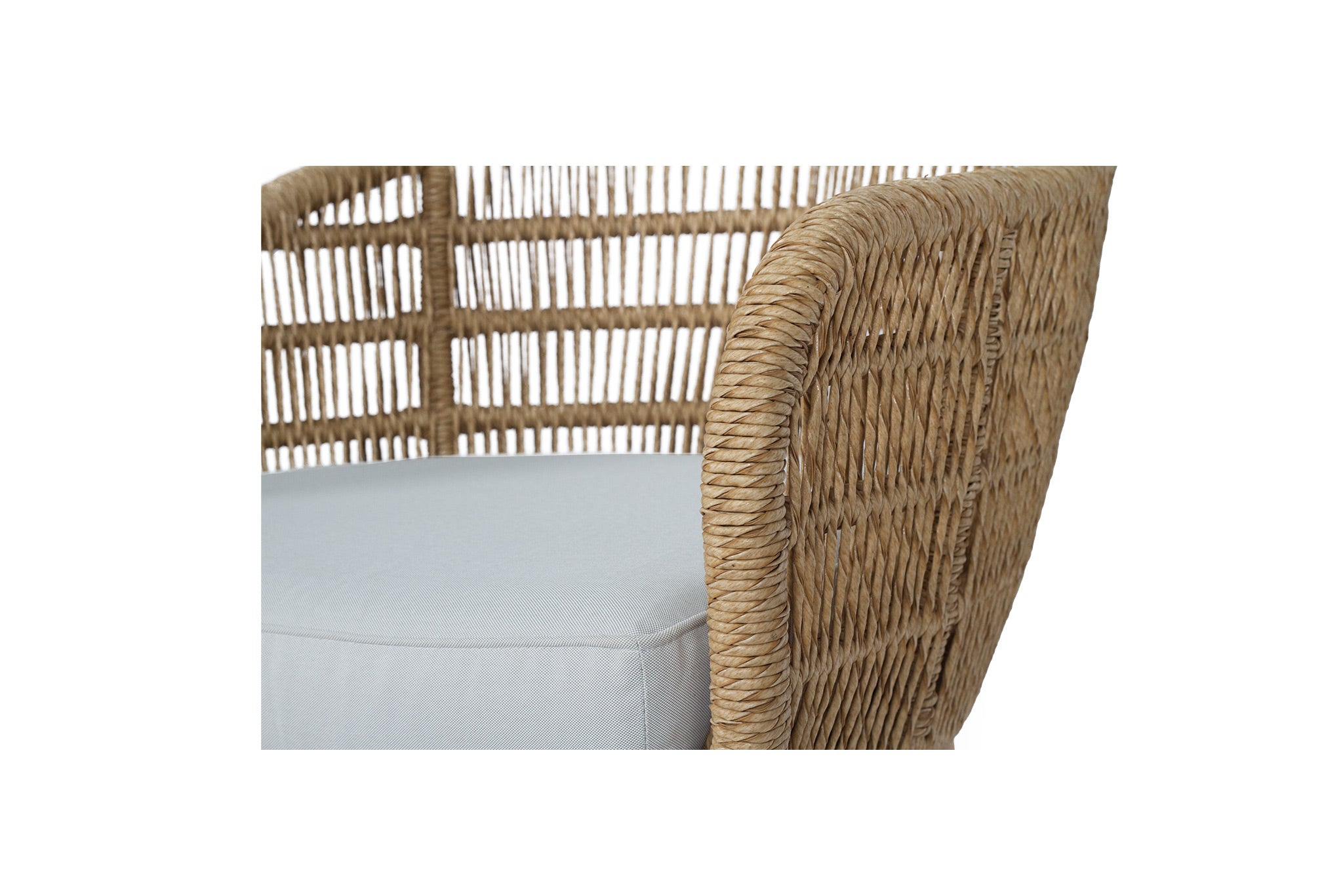 Dunbar Indoor/Outdoor Arm Chair – Natural