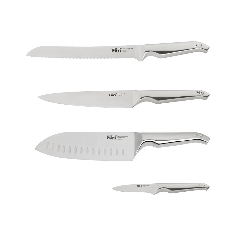 Furi Pro Angular Knife Block Set 5pc