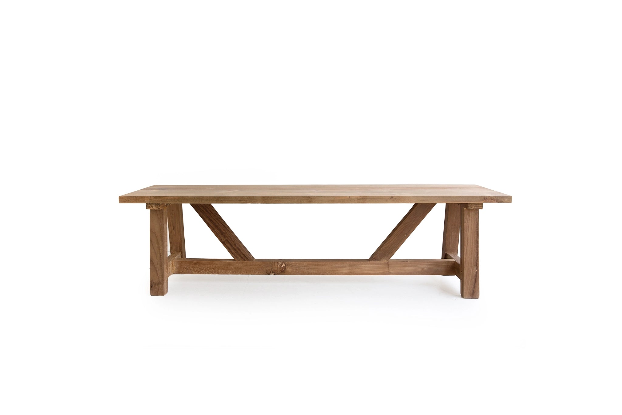 Farmhouse Reclaimed Teak Dining Table – 3.5m