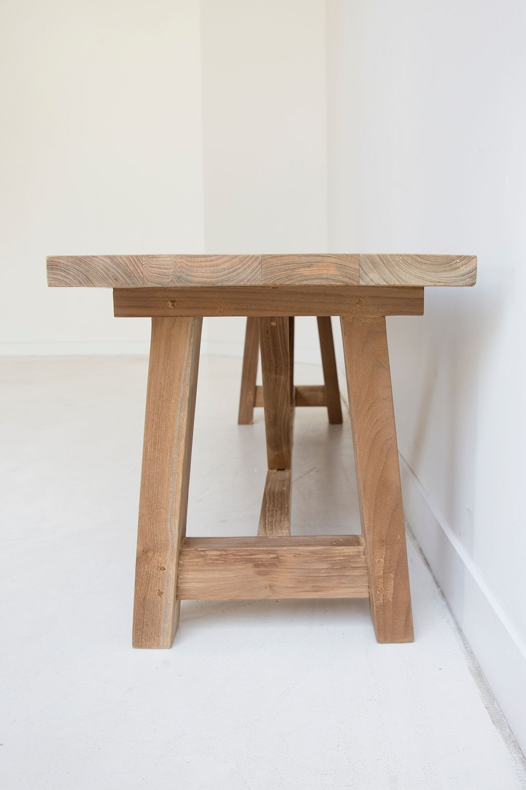 Farmhouse Reclaimed Teak Dining Table – 3.5m