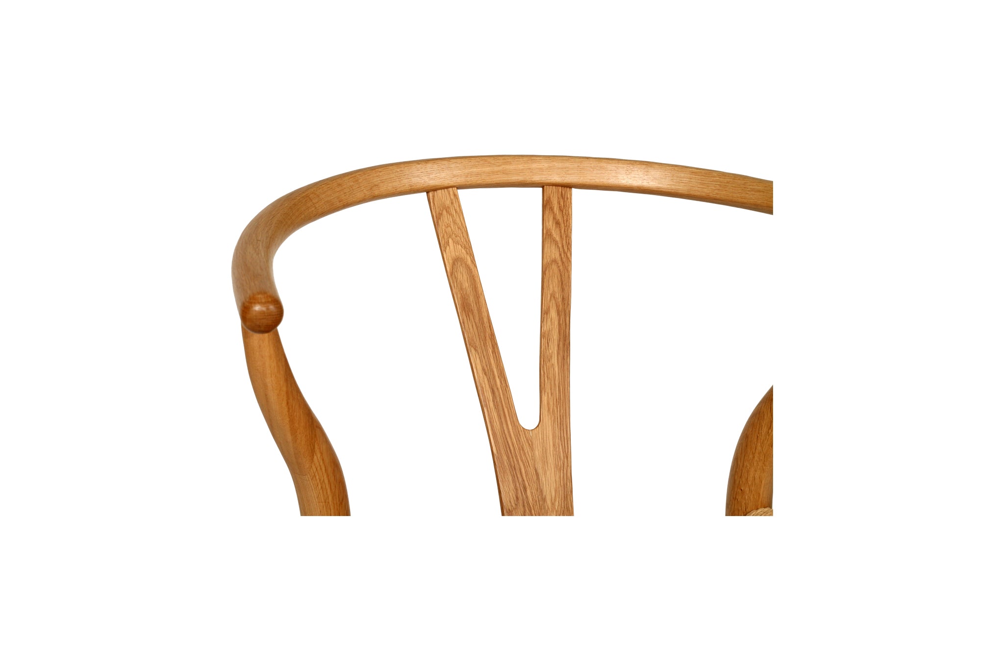 Hans Wegner Wishbone Replica Counter Stool 65cm – Natural Oak