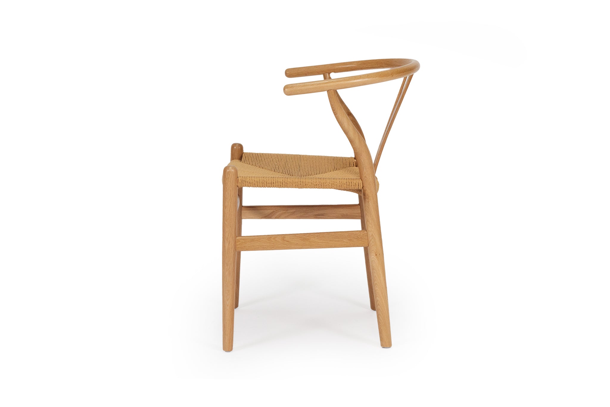 Hans Wegner Wishbone Replica Dining Chair – Natural Oak