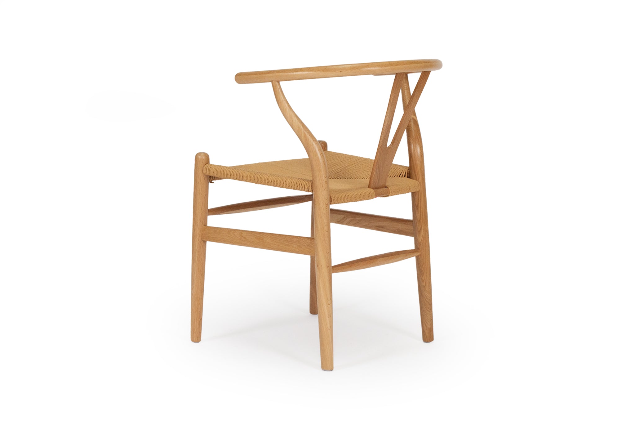 Hans Wegner Wishbone Replica Dining Chair – Natural Oak