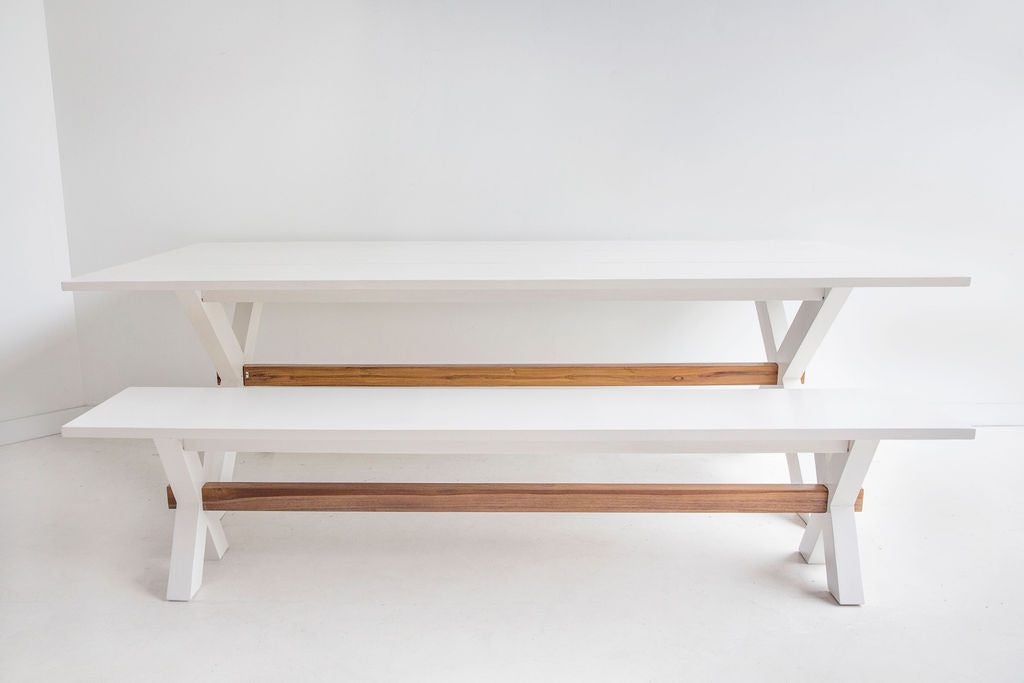 Leeton Mahogany Bench Seat – 2.1m