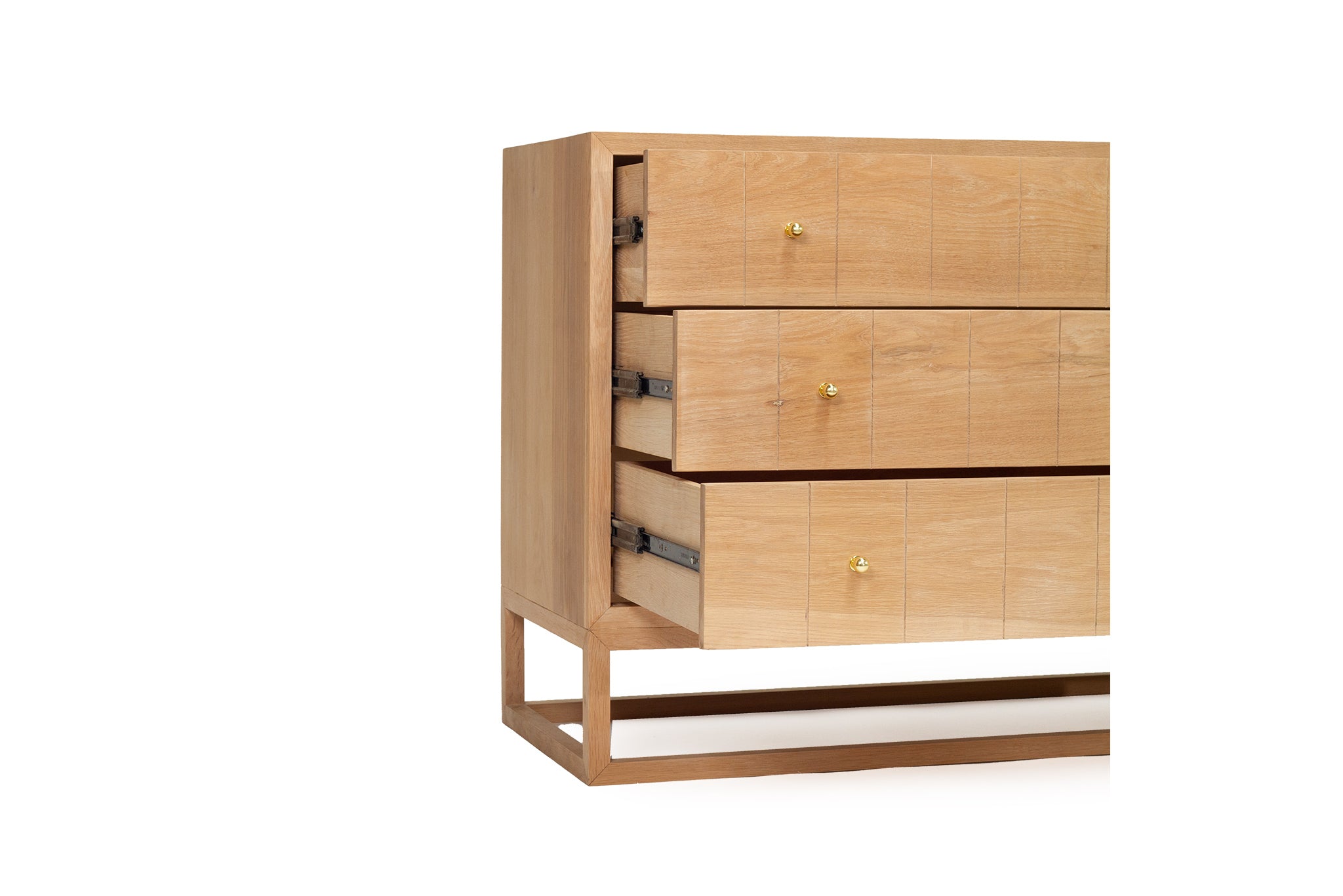 Coogee American Oak Chest Of Drawers – 185cm