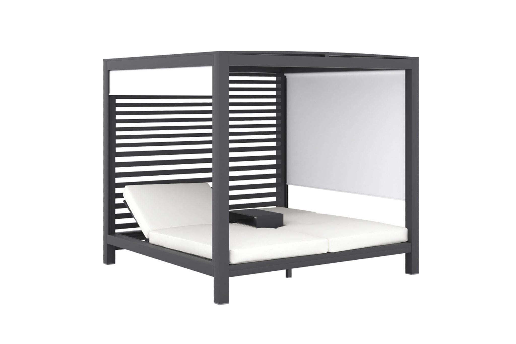 Maldives Double Daybed Villa – Asteroid Black (Charcoal)