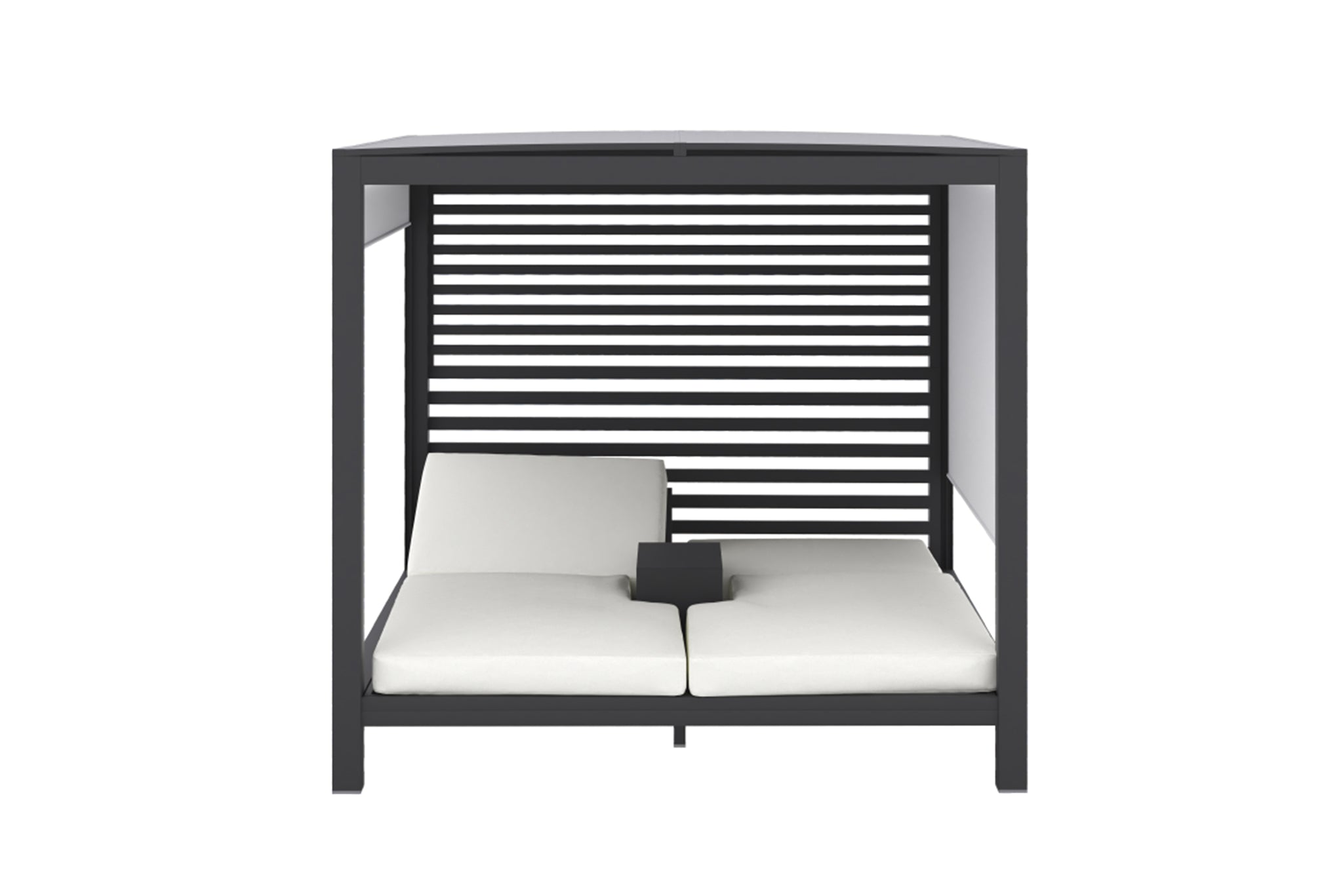 Maldives Double Daybed Villa – Asteroid Black (Charcoal)