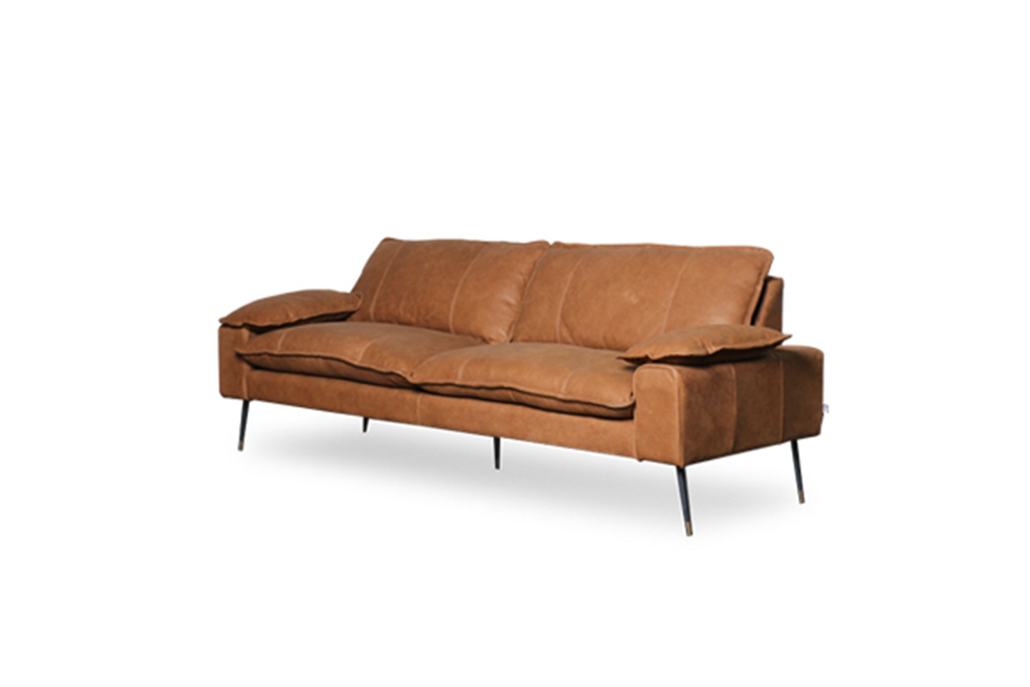 Marvin 3 Seater Leather Sofa