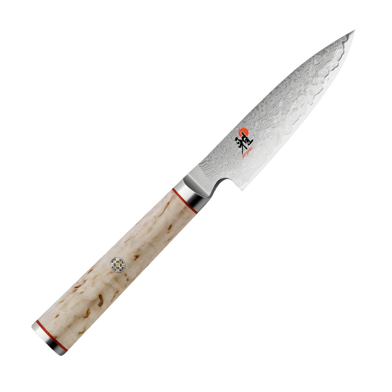 (SALE!) Miyabi Birchwood 5000MCD Santoku Utility Paring Knife 3 Piece Set 625154