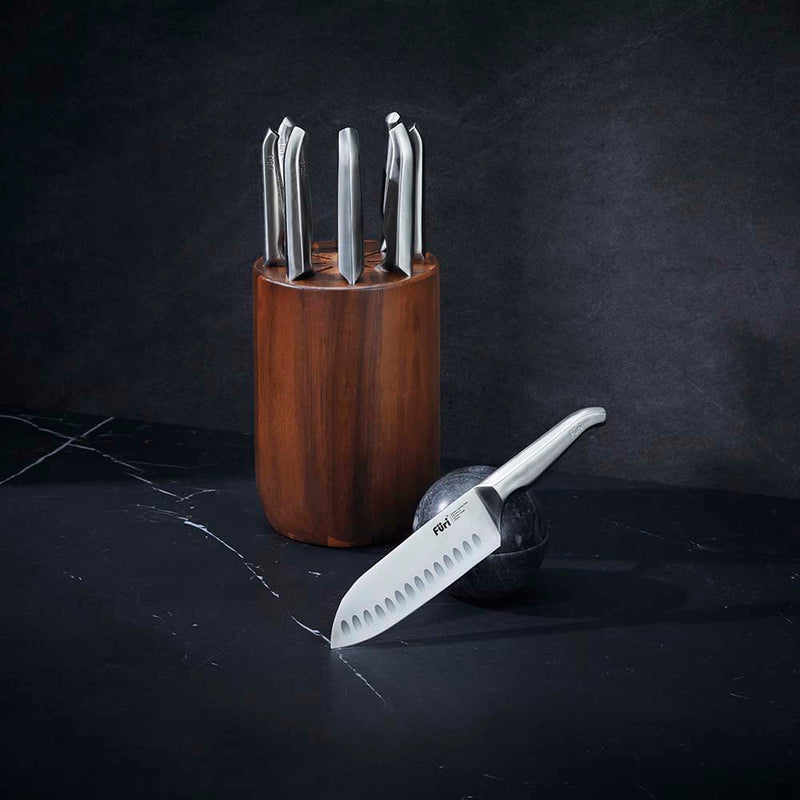 Furi Pro Capsule Block 9pc Knife Set