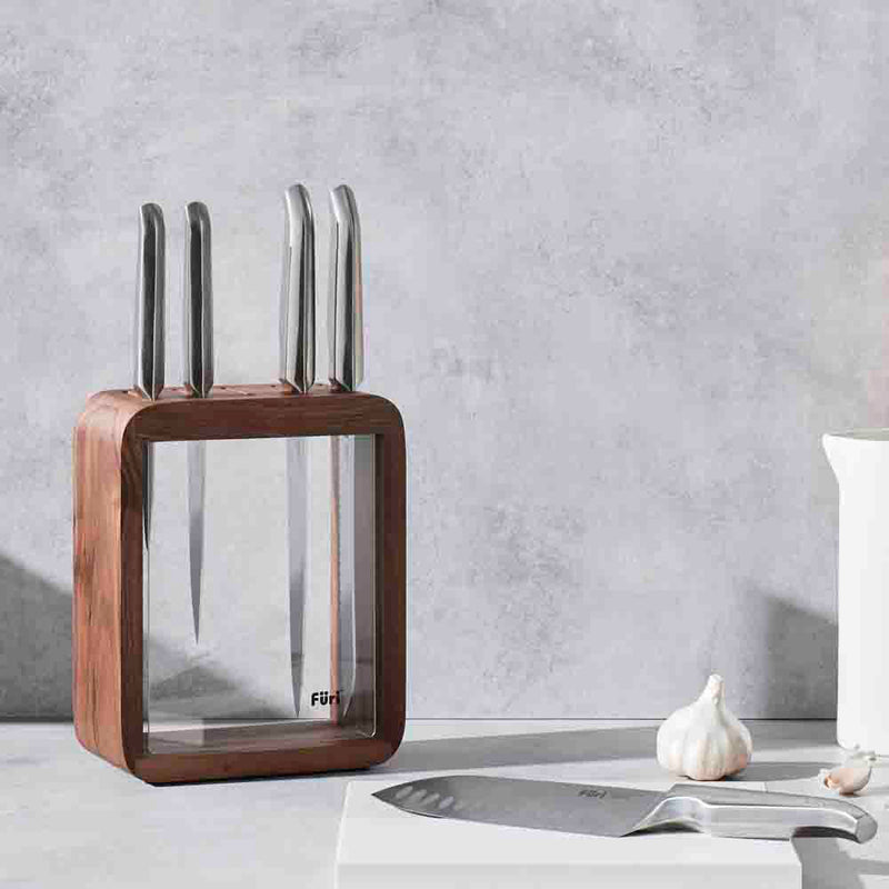 Furi Pro Vault 6pc Knife Block Set