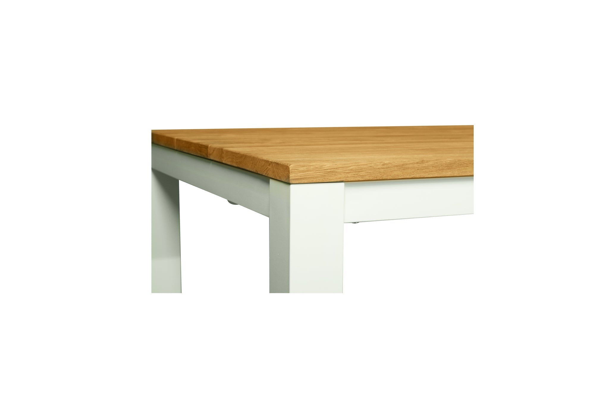 Rose Bay Outdoor Extension Table 3.1m – White Powder Coated Legs