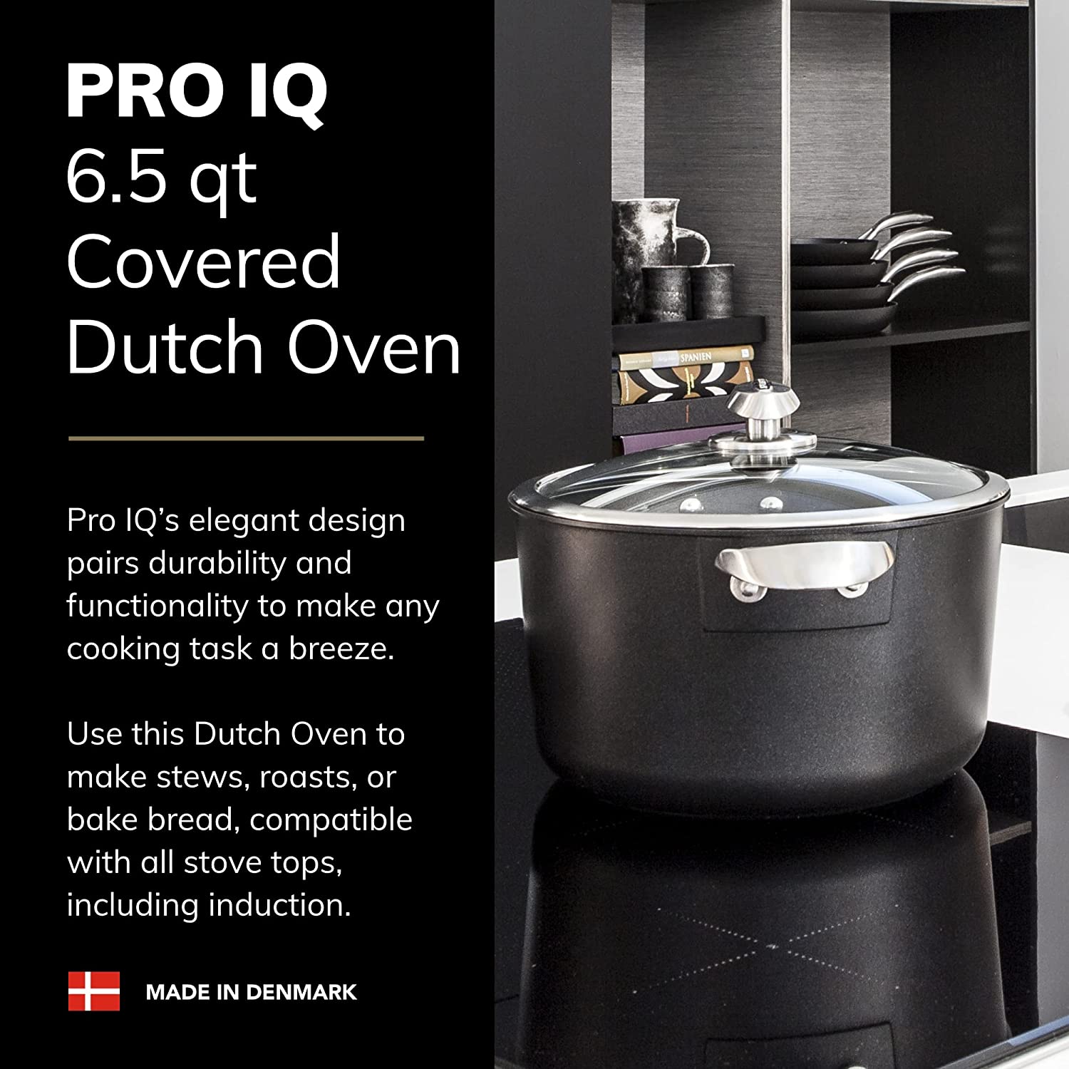Scanpan PRO IQ 26cm/6.5L Dutch Oven