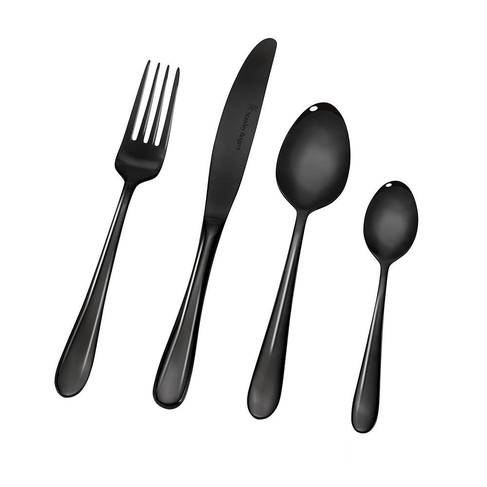 Stanley Rogers Albany Onyx 24 Piece Cutlery Set 50865