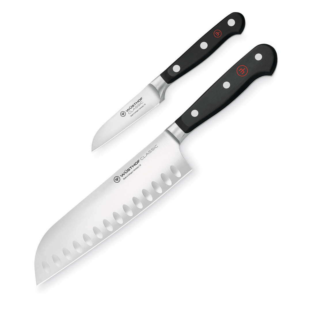 Wusthof Classic 2-Piece Santoku and Paring Knife Set 1120160201
