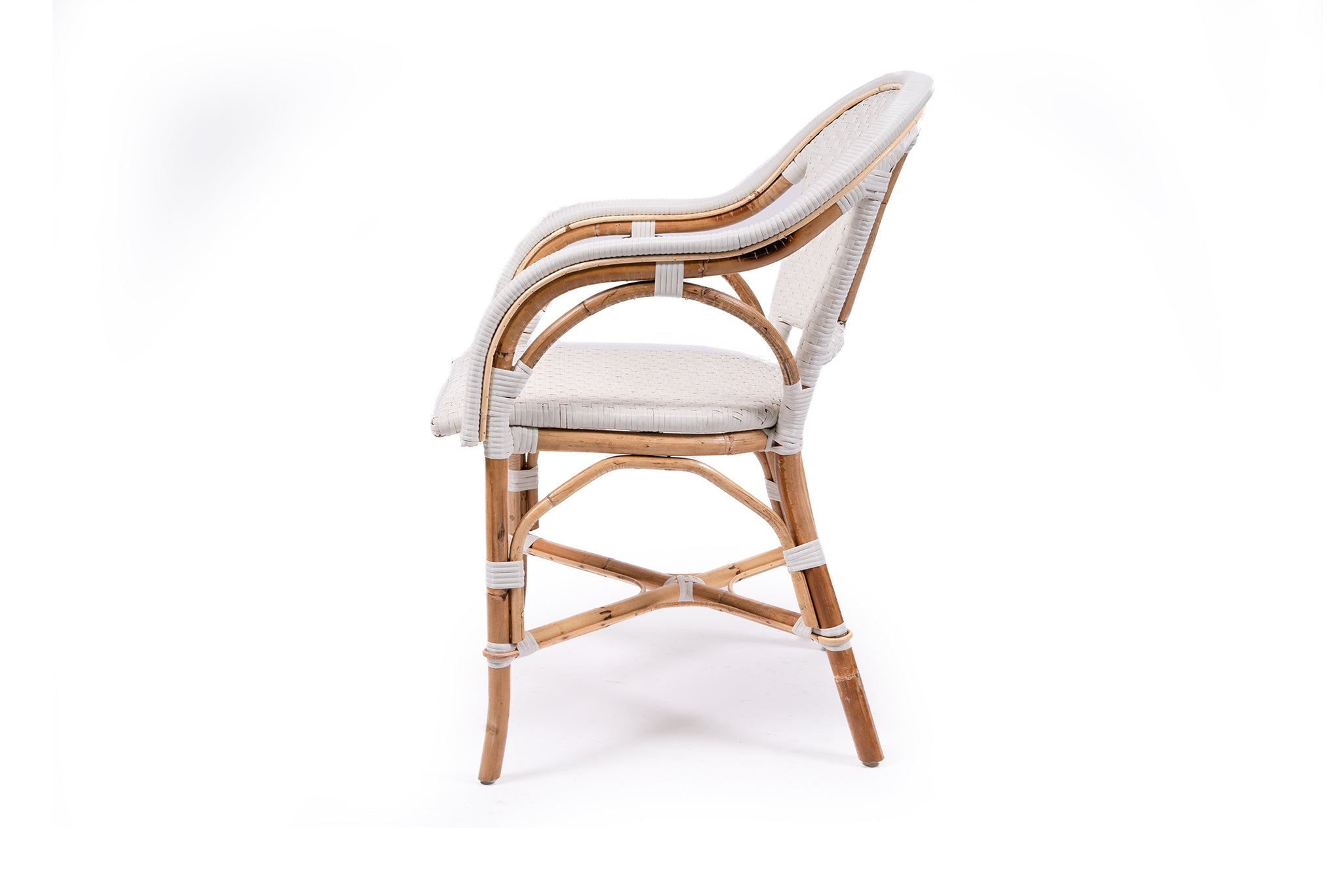 Williamstown Rattan Armchair – White