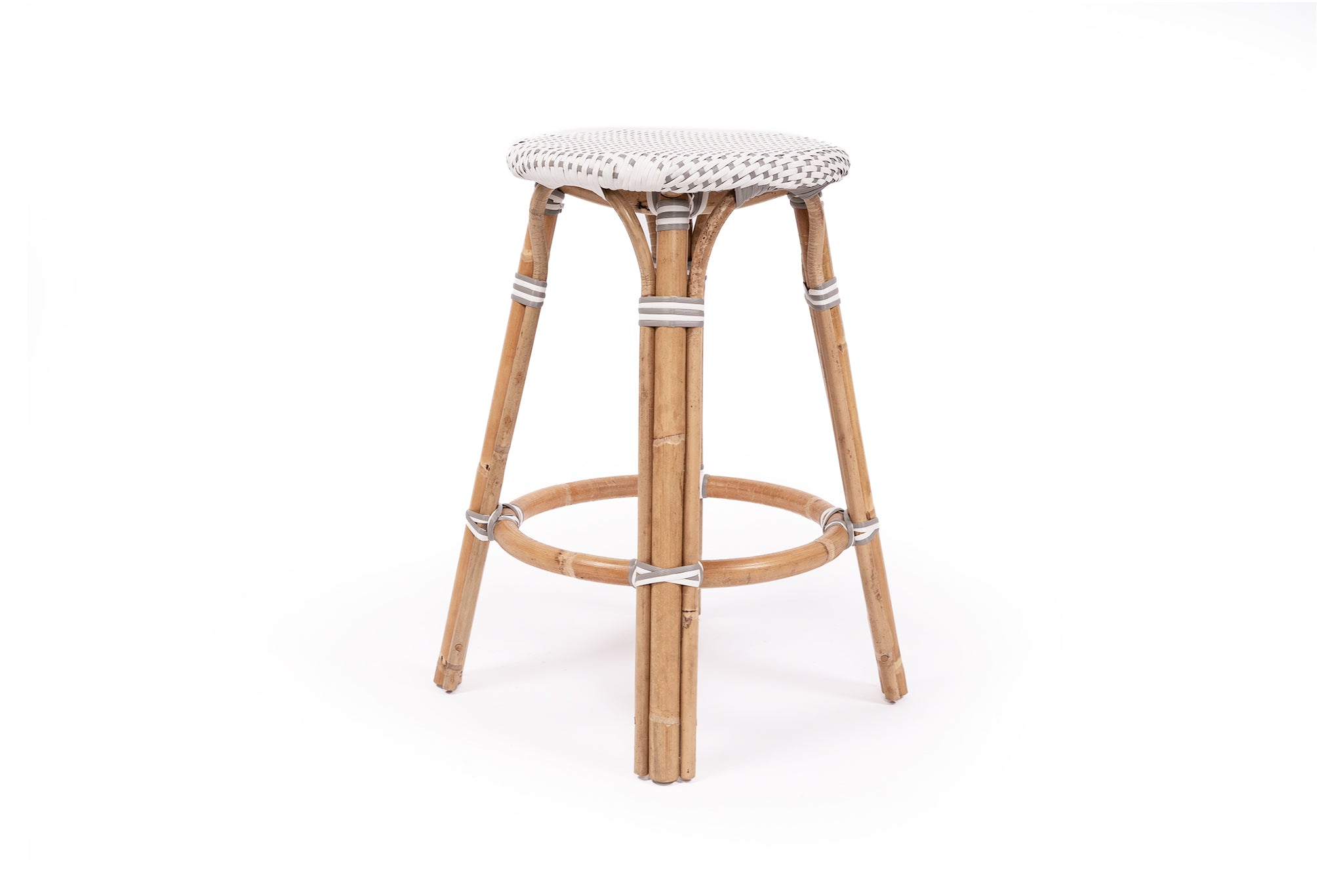 Williamstown Rattan Backless Counter Stool – Fog
