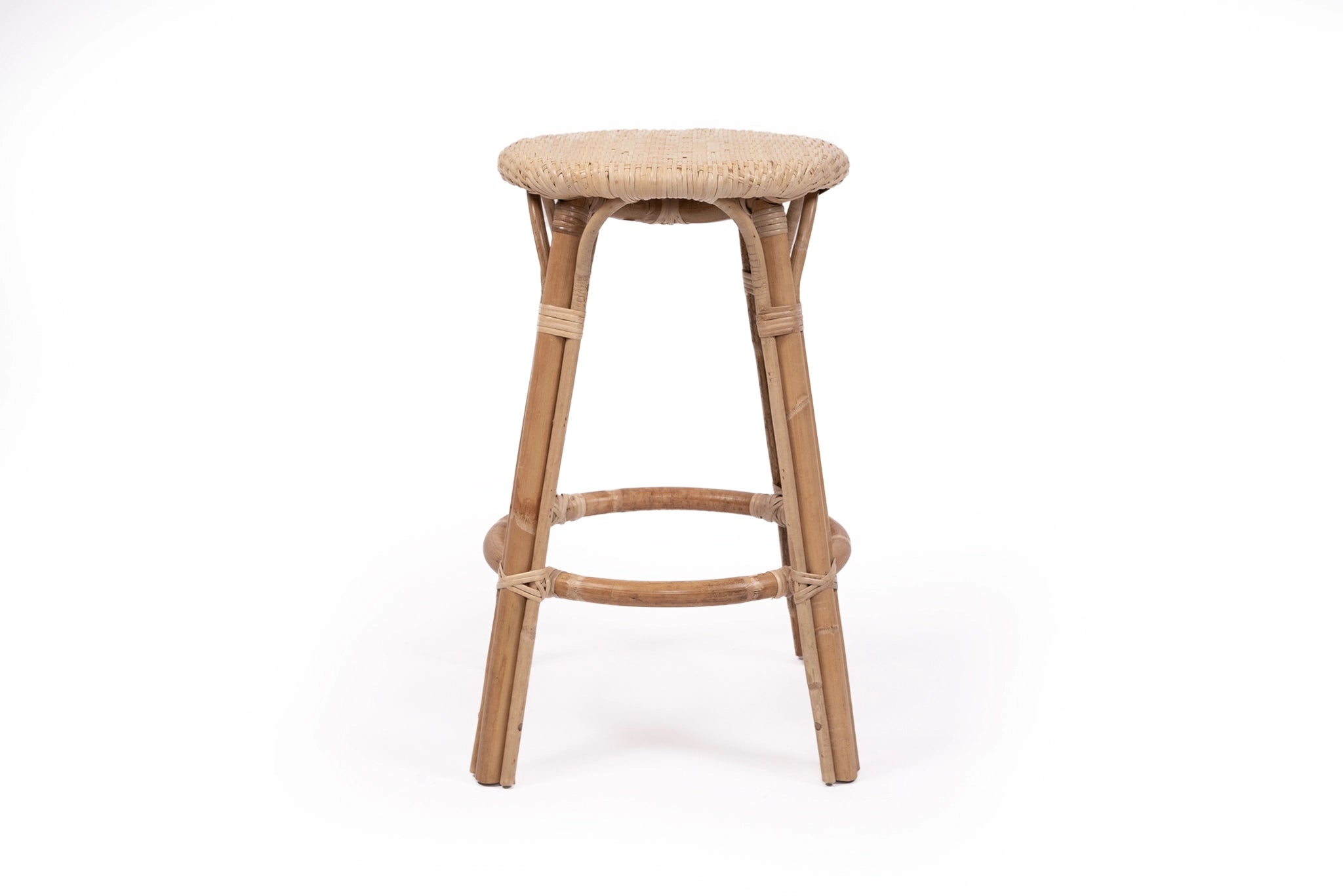 Williamstown Rattan Backless Counter Stool – Natural