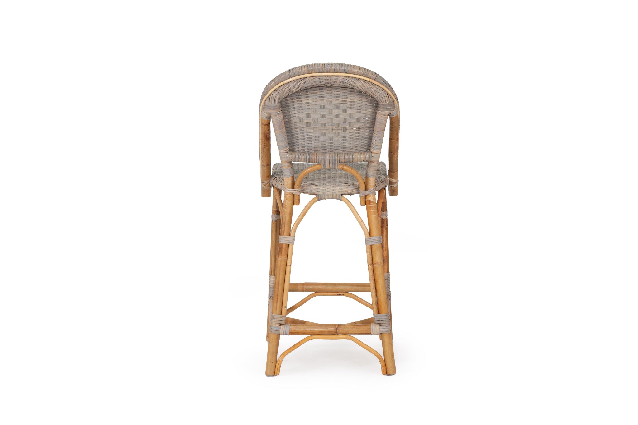 Williamstown Rattan Counter Stool – Washed Grey