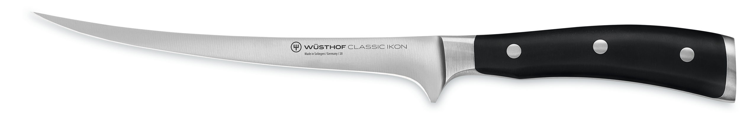 Wusthof Classic Ikon Black Fillet knife 18cm 1040333818