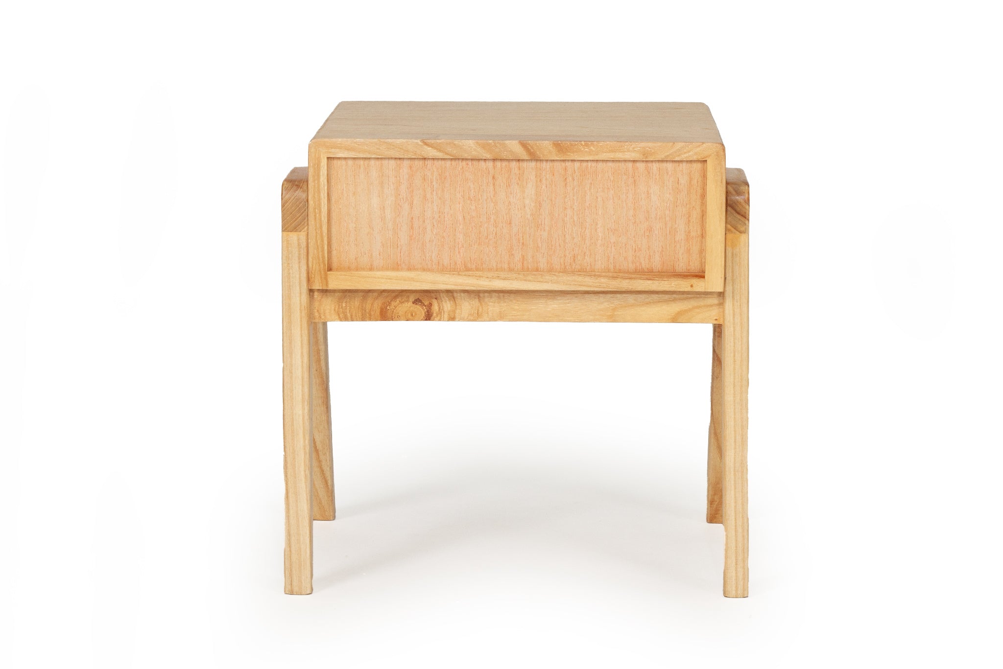 Yasawa White Cedar & Rattan Bedside Table