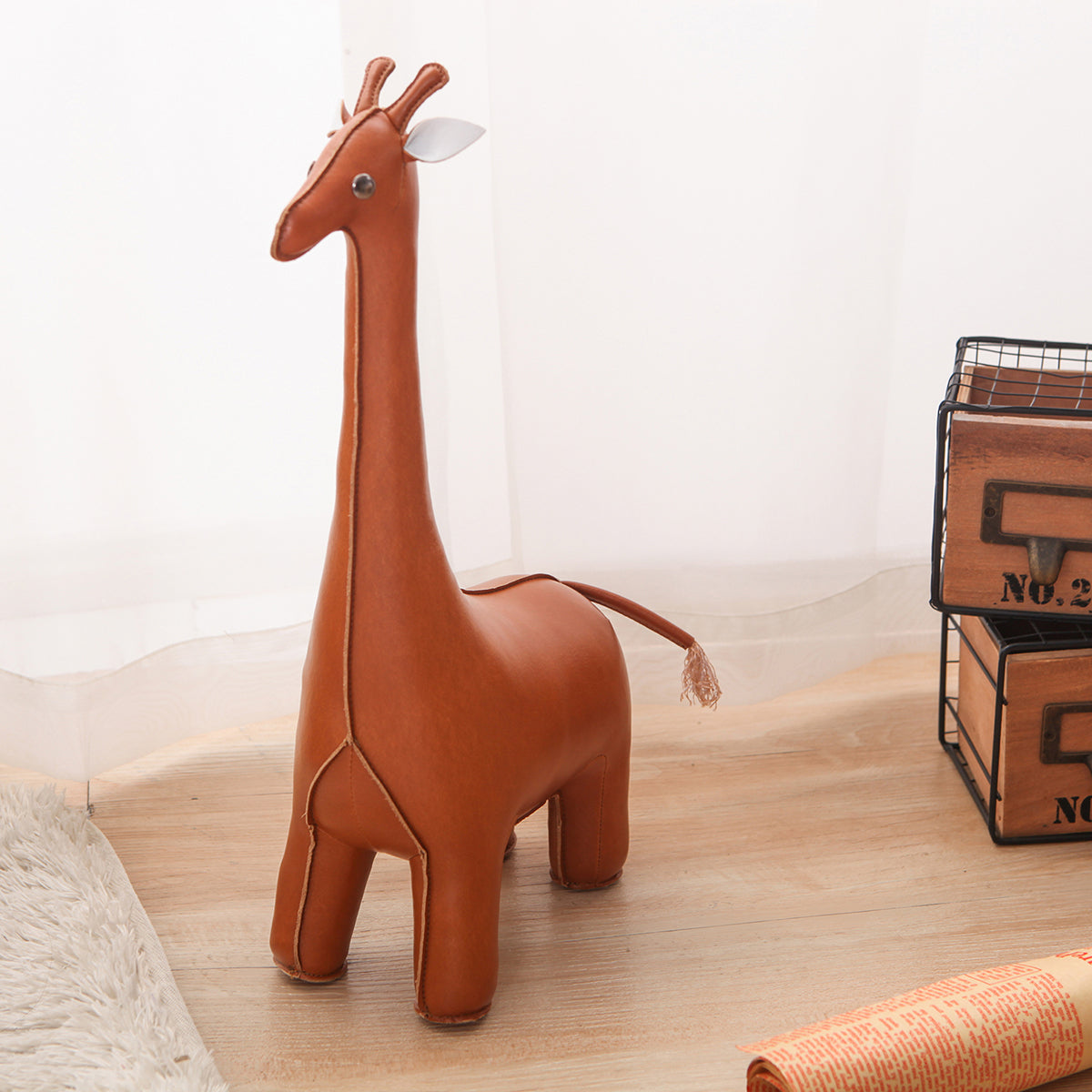 Zuny Doorstop Classic Giraffe Tan