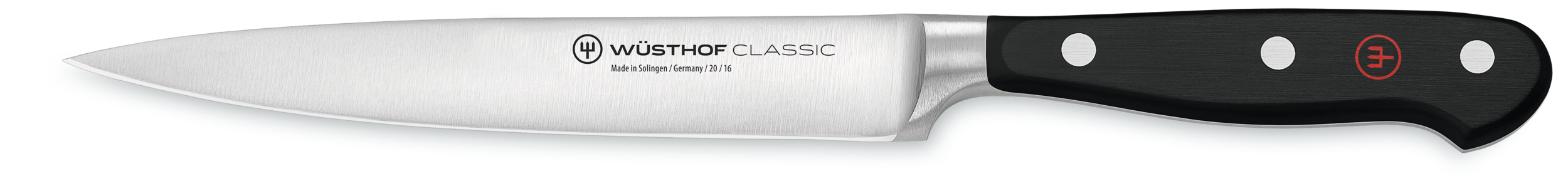 Wusthof Classic 3pc Starter Knife Set - 20cm Chef's, 16cm Utility & 9cm Paring 1120160301