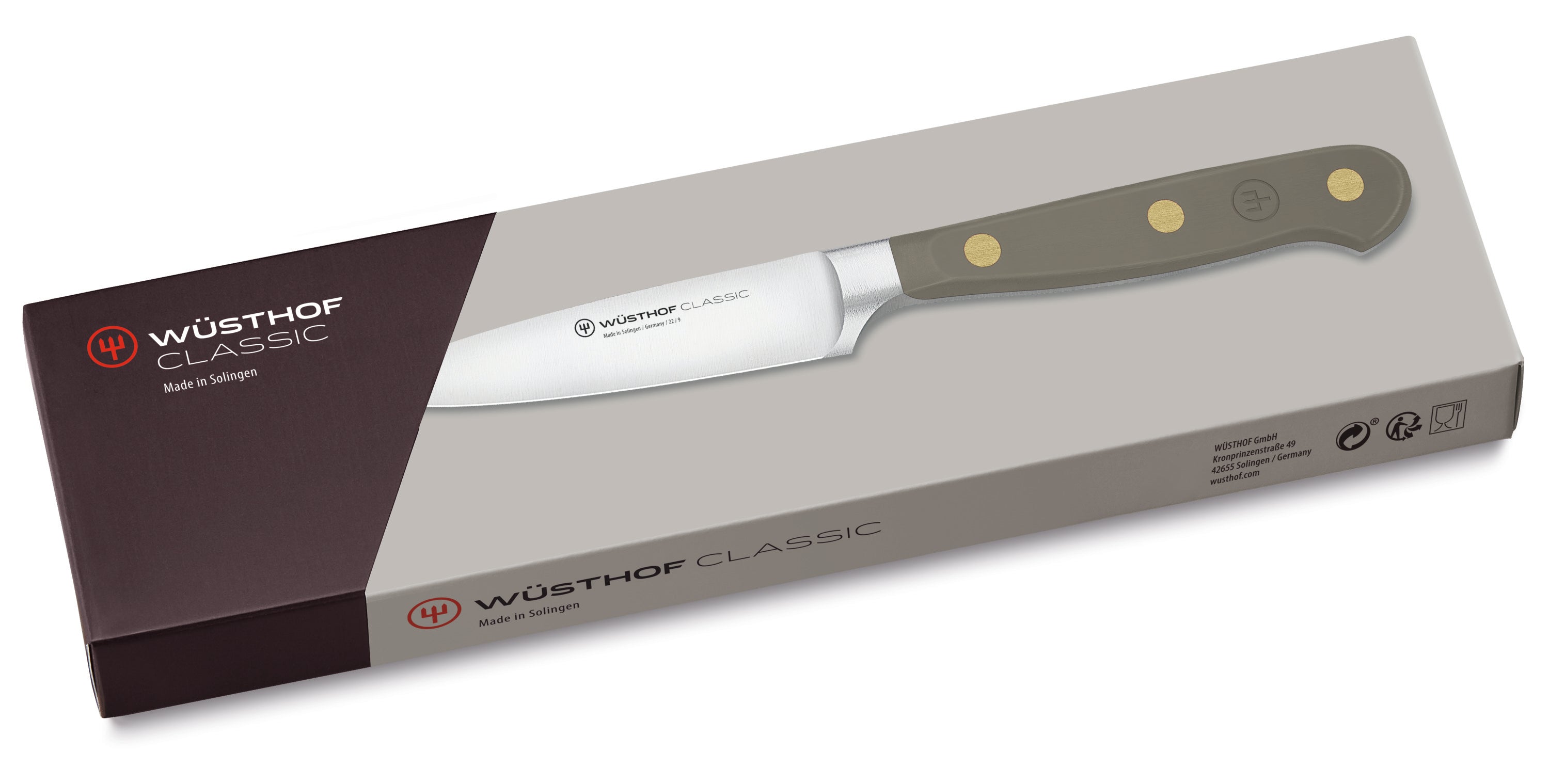 Wusthof Classic Colour Velvet Oyster Paring Knife 9cm 1061702109W