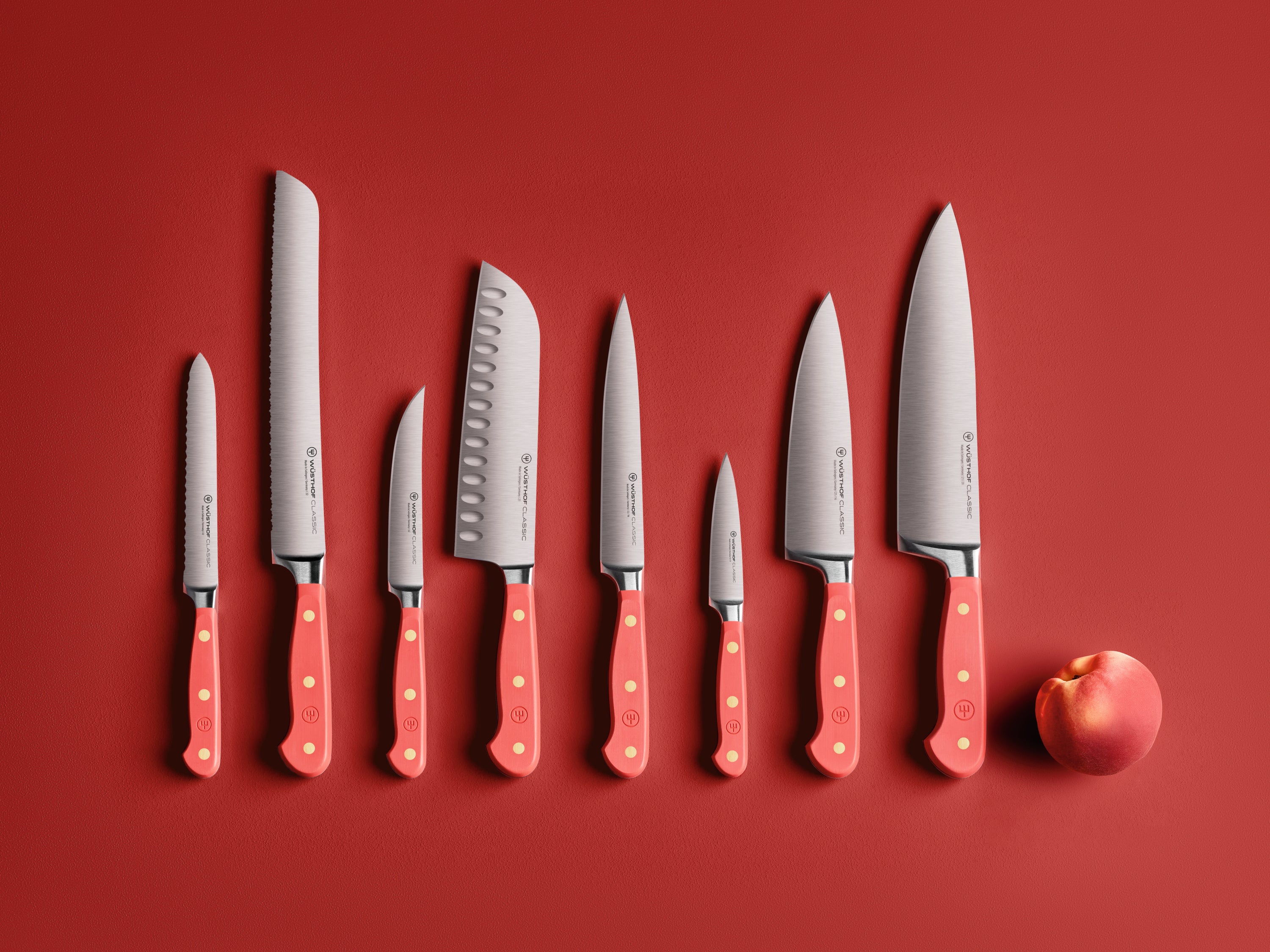 Wusthof Classic Colour Coral Peach Chef's Knife 16cm 1061700316W