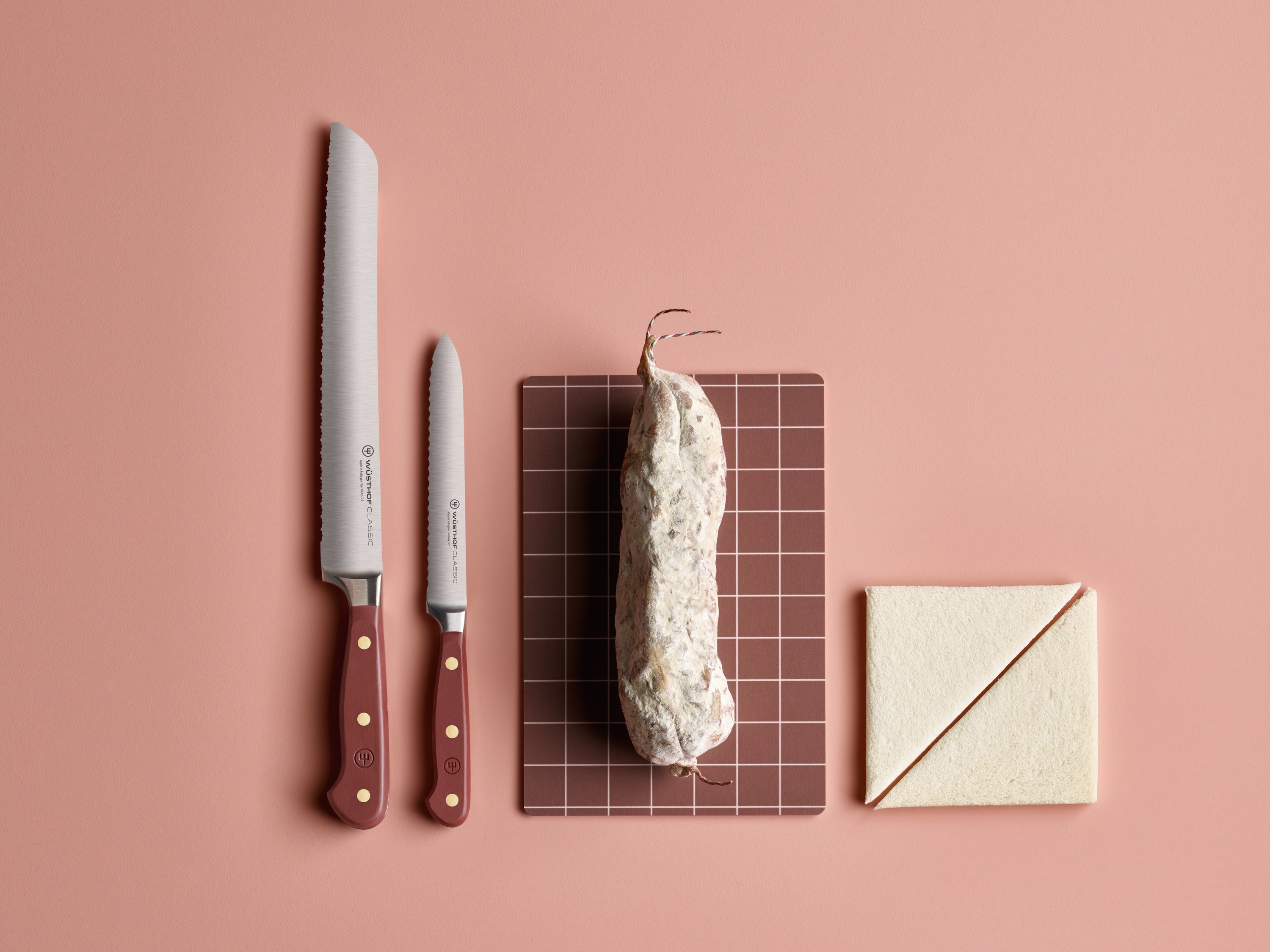 Wusthof Classic Colour Tasty Sumac Double-Serrated Bread Knife 23cm 1061706523W