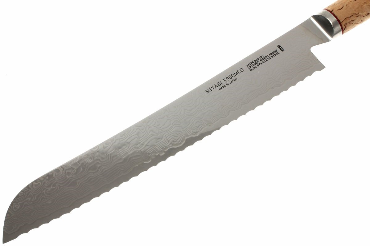 (SALE!) Miyabi Birchwood 5000MCD Bread Knife 23cm 62508